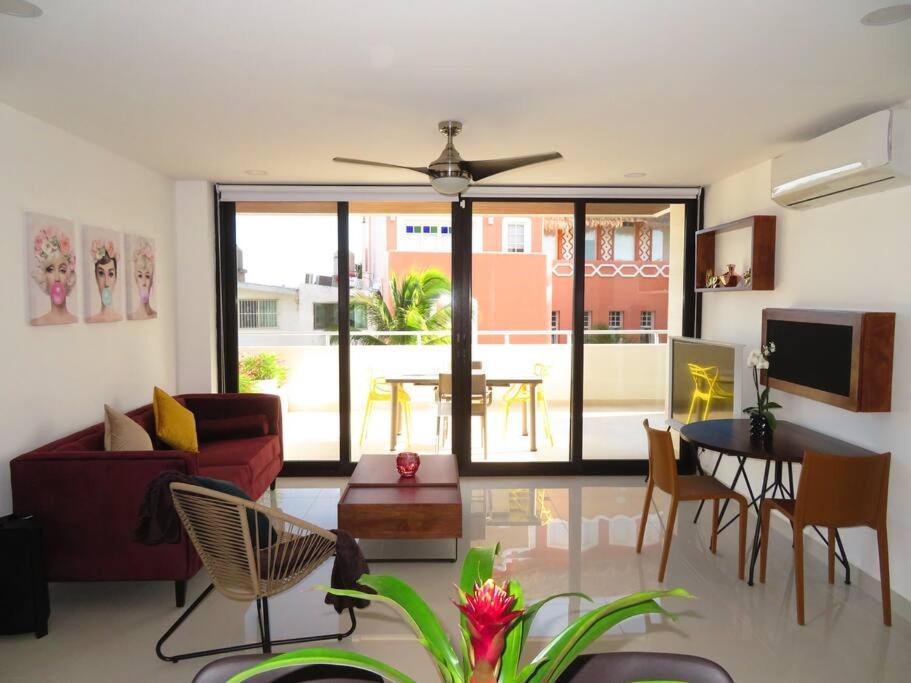 Elegant Apartment Well Located In The Hotel Zone Of Cancún Eksteriør billede