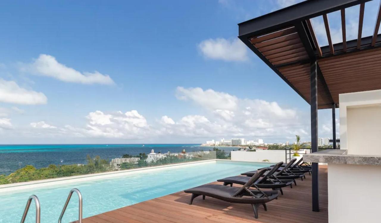 Elegant Apartment Well Located In The Hotel Zone Of Cancún Eksteriør billede