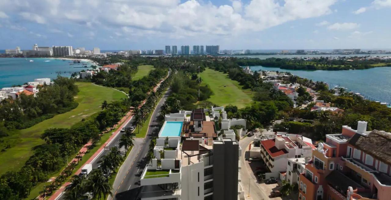 Elegant Apartment Well Located In The Hotel Zone Of Cancún Eksteriør billede